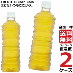 綾鷹 ラベルレス 525ml PET ペットボトル 2ケース × 24本 合計 48本 送料無料 コカコーラ 社直送 最安挑戦