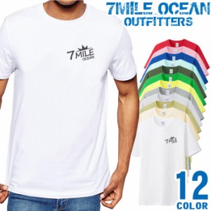 メンズ Tシャツ 半袖 プリント アメカジ 大きいサイズ 7MILE OCEAN ストリート