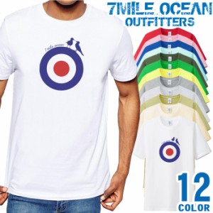 メンズ Tシャツ 半袖 プリント アメカジ 大きいサイズ 7MILE OCEAN イングランド