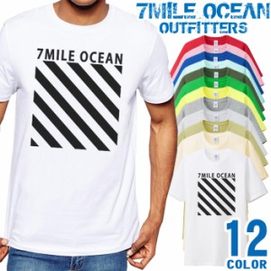 メンズ Tシャツ 半袖 プリント アメカジ 大きいサイズ 7MILE OCEAN ストリート