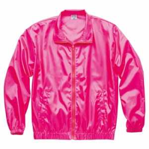 メンズ ビックサイズ 大きいサイズ ブルゾン ジャケット イベントブルゾン 無地 蛍光ピンク XXL サイズ 051-ET