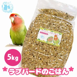 オリジナル配合 小鳥の餌 ＊fuu ラブバードのごはん 5kg＊ インコ 小型インコ 餌 主食 ペットフード