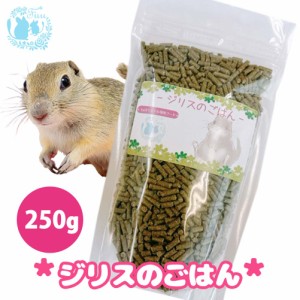 fuu うまうまセレクション ジリスのごはん 250g 小動物用 フード えさ バランス 栄養食