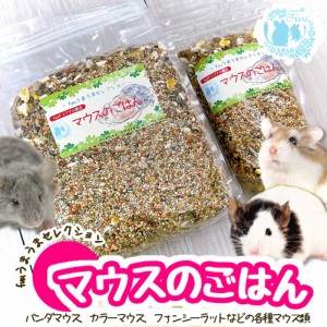 fuu うまうまセレクション マウスのごはん 960g 小動物 パンダマウス カラーマウス ファンシーラット 穀物 野菜 フード