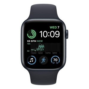 【安心！当社1ヶ月保証付き】【整備済品】Apple Watch SE 第2世代 GPSモデル 44mm ミッドナイトアルミニウムケースとミッドナイトスポー