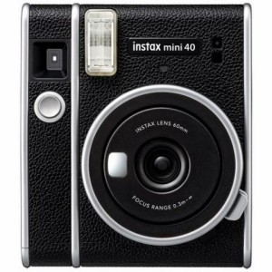 【新品】FUJIFILM 富士フイルム instax mini 40 チェキ ブラック