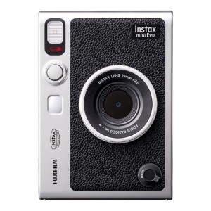 【新品】FUJIFILM 富士フィルム ハイブリッドインスタントカメラ instax mini Evo INS-mini-EVO-BK-C ブラック