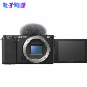 【新品】SONY デジタル一眼カメラ VLOGCAM ボディ ブラック ZV-E10(B)