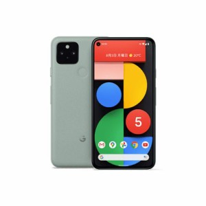 【安心！当社3ヶ月保証付き】【整備済品】Google グーグル Pixel 5  128gb Sorta Sage　SIMフリー