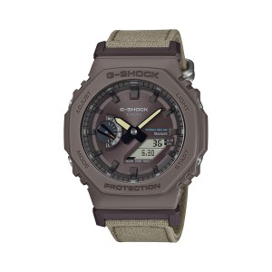 【新品】CASIO カシオ メンズ腕時計 G-SHOCK GA-B2100CT-5AJF ブラウン＆カーキグレー