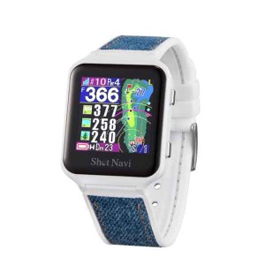 【新品】ShotNavi ショットナビ 腕時計型 GPSゴルフナビ AIR EX エアー ホワイト