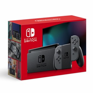 【新品 箱不良・シュリンク破れ品】【新パッケージ】Nintendo Switch ニンテンドースイッチ本体 Joy-Con(L)/(R) グレー HAD-S-KAAAH