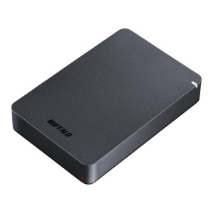 【新品 箱不良・シュリンク破れ品】BUFFALO バッファロー ポータブル外付けHDD 5TB HD-PGF5.0U3-GBKA ブラック