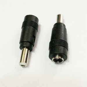 汎用ACアダプター用出力DCプラグ変換アダプター(5.5mm×2.1mm →　5.5mm×2.5mm)