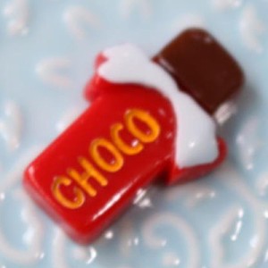 チョコレートアクリルパーツ/1個販売 お菓子 ホワイトデー ホワイトデー フード 食玩 おもしろい ユニーク 面白い アクセサリー ピアス 