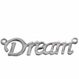 メッセージステンレスパーツ（Dream）ドリーム 英語 アルファベット メッセージ サージカルステンレス316L ペンダント トップ ネックレス