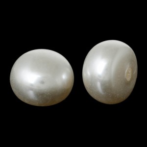 イミテーション14mmドームパールパーツ/1個販売 真珠パーツ チャーム 材料 自分で作る フリマ トップ オリジナル 手作り プレゼント DIY 
