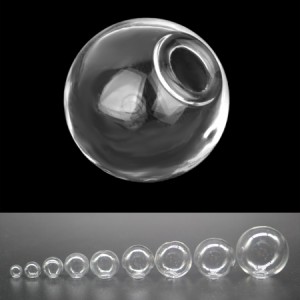 DIY用ガラスボールボトルパーツ 1個販売 6mm 8mm 10mm 12mm 14mm 16mm 18mm 20mm 25mm 大きい 小さい 大きい ガラス玉 手作り ハンドメイ