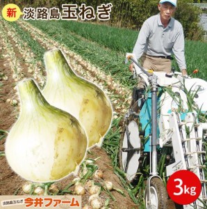 淡路島新玉ねぎ3キロ ＃淡路たまねぎ3ｋｇ＃ 淡路島 玉ねぎ たまねぎ タマネギ 玉葱 新たまねぎ 新玉葱 新玉ねぎ 新玉 