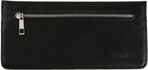 5092 長財布 レディース シンプルでお洒落な厚さ5ｍｍの極薄財布 PUレザー セカンドウォレット ブラック