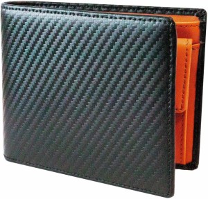 5665 二つ折り財布 メンズ 本革・本格財布 手のひらサイズなのに広々収納で機能性抜群 サイズ（折りたたみ時）12cm×9cm×厚さ2cm 重さ77