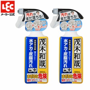 茂木和哉 バスクリーナー なまはげ お風呂用 洗剤 320ml×2個セット バスタブ 浴室床 排水口 水アカ 皮脂汚れに 大掃除 レック