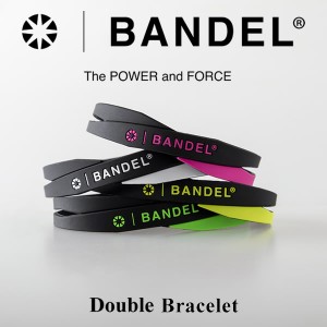 【正規販売店】バンデル ダブル ブレスレット (メール便送料無料) BANDEL Double Bracelet シリコン パワー バランス boostech ブーステ
