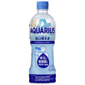 アクエリアス 経口補水液 500ml PET 24本 (全国一律送料無料) アクエリアス コカコーラ コカ・コーラ スポーツドリンク 熱中症 スポーツ 