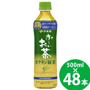 【リニューアル】【特定保健用食品】伊藤園 お〜いお茶 カテキン緑茶 PET 500ml×48本 (24本×2ケース) (送料無料) トクホ 特保 ガレート