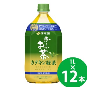 【リニューアル】【特定保健用食品】伊藤園 お〜いお茶 カテキン緑茶 PET 1L×12本 (送料無料) トクホ 特保 ガレート型 カテキン コレス