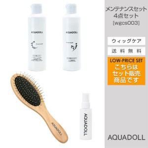 アクアドール 医療用ウィッグ専用ケア用品4点メンテナンスセット [wgcs003] (送料無料) AQUADOLL コスプレ