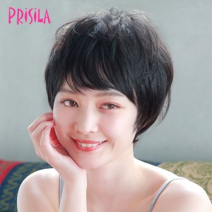 プリシラ 帽子ウィッグ【ショート】BO-01耐熱 (送料無料) PRISILA フルウィッグ ショート コスプレ ウィック