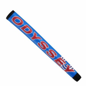 【US仕様】odyssey オデッセイトリプルトラック純正 オーバーサイズ パターグリップ #5719009 (ブルー/レッド)【メール便に変更できます