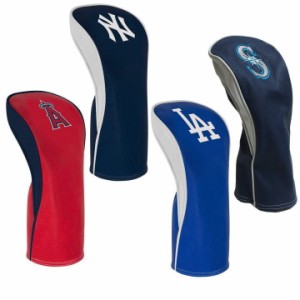 MLB GOLF ヘッドカバー ドライバー用 エムエルビーゴルフ US限定 エンゼルス ヤンキース ドジャース マリナーズ【メール便不可】