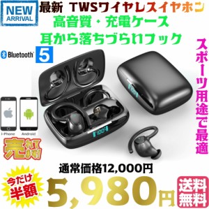 【送料無料・税込み】最新 TB-i21 v2.0 ワイヤレス イヤホン Bluetooth 5.1 無線 話題の 完全 無線 TWS 充電 ケース ハンズフリー 通話 