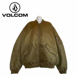 VOLCOM ボルコム SPACE CHILD JACKET SVG メンズ ミリタリージャケット MA-1 ジャケット カーキサービスグリーン