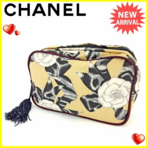 保障できる CHANEL Chanel カメリアポーチ バッグ