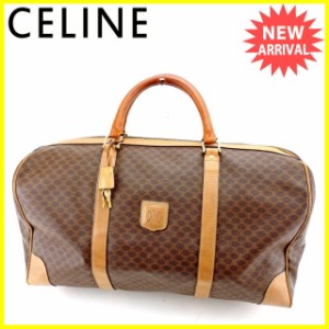 セリーヌ CELINE ボストンバッグ バッグ バック トラベルバッグ メンズ可 マカダム 【中古】 L1183の通販はWowma!（ワウマ