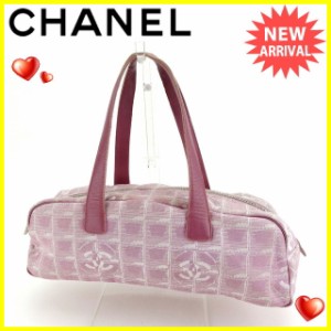 シャネル CHANEL ハンドバッグ バッグ バック ミニボストンバッグ レディース ニュートラベルライン 【中古】 T13142の通販はau