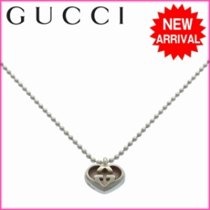 グッチ GUCCI ネックレス レディース ダブルGハート 【中古】 F376の通販はau Wowma!（ワウマ） - ブランドデポTOKYO