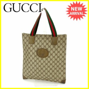 グッチ GUCCI トートバッグ バッグ バック ハンドバッグ レディース GGプラス 【中古】 S256の通販はau PAY マーケット