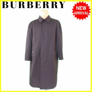 バーバリー BURBERRY コート 服 上着 服 ロング メンズ ウィンドウペンチェック 【中古】 L2219の通販はau Wowma!（ワ
