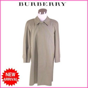 バーバリー BURBERRY コート 服 上着 服 ロング丈 シングル メンズ ステンカラー 【中古】 G1184の通販はau PAY