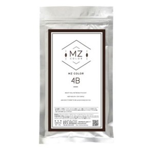 MZ 和漢ハーブカラー 4B 120g ブラウン 【医薬部外品】