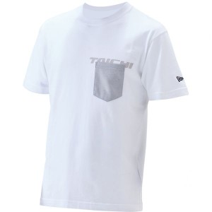 メンズ NEU004 グレー/ホワイト  Sサイズ COTTON POCKET T-SHIRT NEWERA×RSタイチ  USサイズ