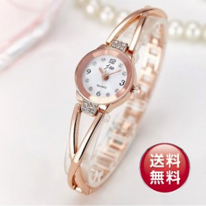 【ランキング1位】【ベルト調整できます】jwクロスライン ブレスレット レディースファッション腕時計 新品予備電池サービス ストーン