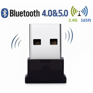 Bluetooth USBアダプタ5.0 Bluetooth4.0 ブルートゥース ワイヤレス 超小型 Windows 10/ 8.1/ 8/ 7/Vista/ XP apt-X対応