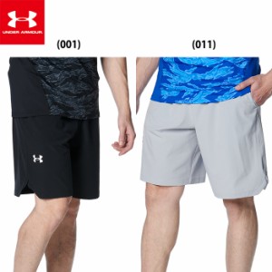 即日出荷 アンダーアーマー ハーフパンツ トレーニング UAウーブンショーツ ベースボール/MEN 1384740 ua24ss