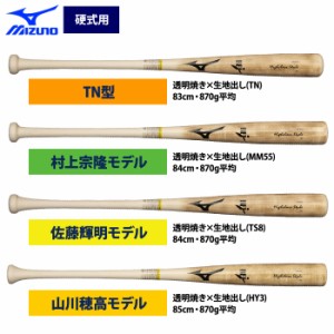 即日出荷 ミズノ 野球 硬式木製バット メイプル 村上 佐藤 山川 1CJWH227 miz24ss