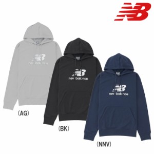 即日出荷 NB ニューバランス パーカー カジュアル Sport Essentials Stacked Logo スウェットフーディ MT41501 nb24ss